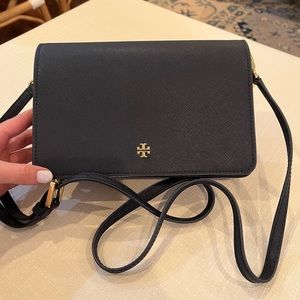 Navy Tory Burch cross body bag